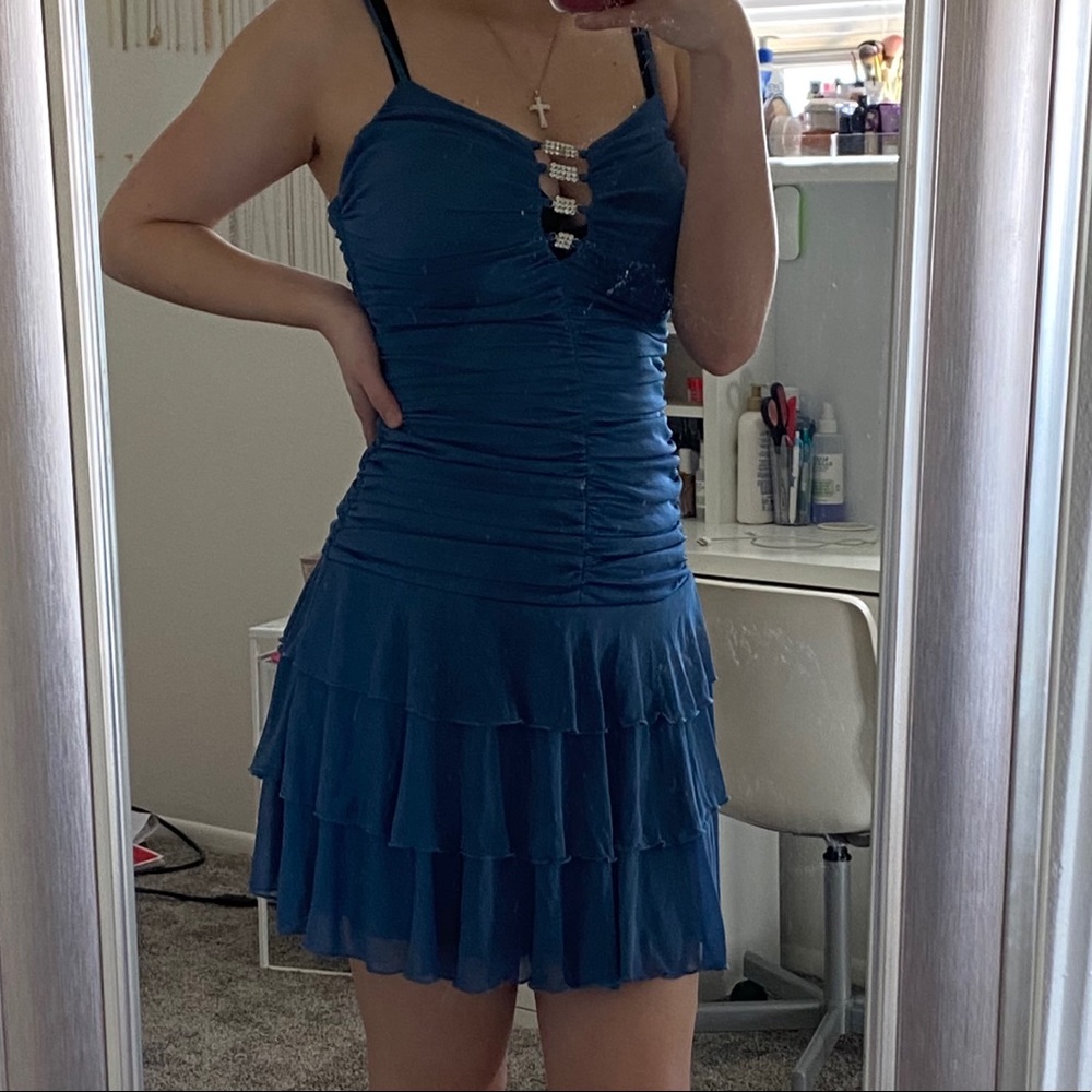 DARK TORQUOISE DRESS
